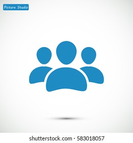 men vector icons, vector best flat icon, EPS