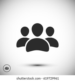 men vector icons, vector best flat icon, EPS