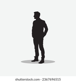 Men vector image clip art
