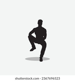 Men vector image clip art