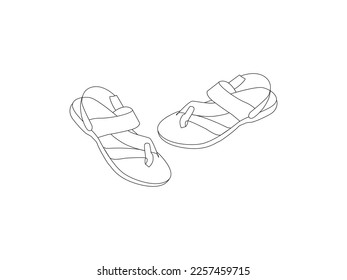  Hombres zapatos vectoriales pintados líneas en estilo minimalista. Colección de logotipos o iconos. Hombres Calzan Calzado. Juego de zapatos con vector plano, vista lateral. Calzado masculino informal y formal.