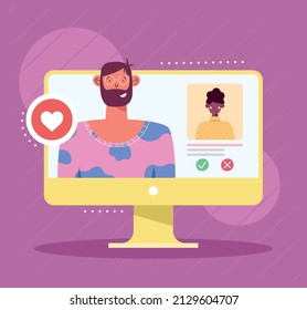Herrendesign für virtuelle Meetings oder Anrufe
