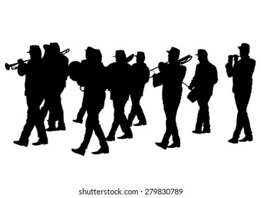 Marching Soldiers Stock Vector (Royalty Free) 236434009