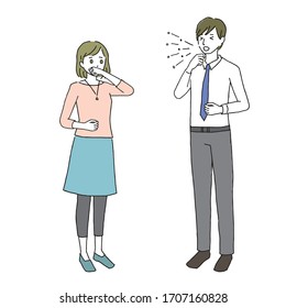 Men who cough and women who don't want to