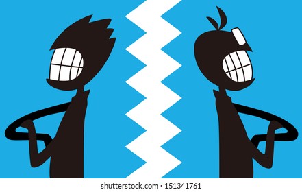 Men who disagree