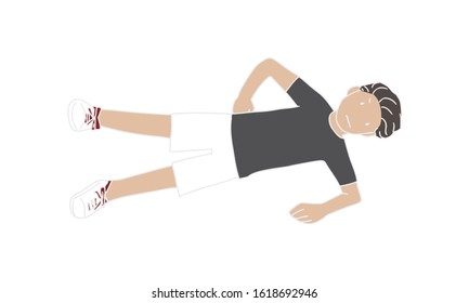 Men who do core training