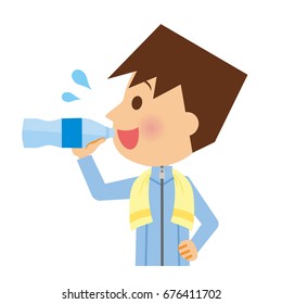 Men who drink the water.