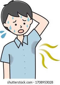 
Men Who Suffer From Stains On The Underarm Sweat