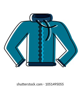 Men winter jacket icon