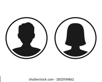 anonymous female silhouette