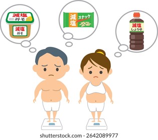 Men and women on diets who need to reduce salt