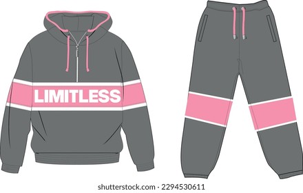 men and women sportswear template cosy outfit street wear 