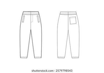 men and women trouser jogger casual wear 