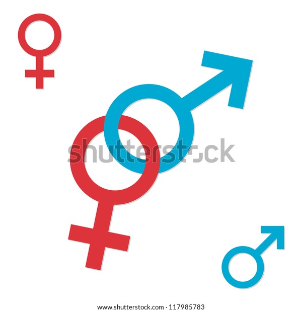 Men Women Vector Sex Symbols Stock Vector Royalty Free 117985783 4791