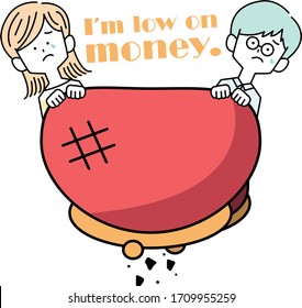 Men and women without money