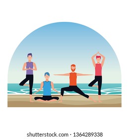 men yoga poses