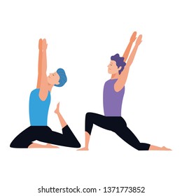 men yoga poses