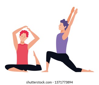men yoga poses