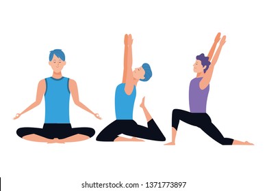 men yoga poses