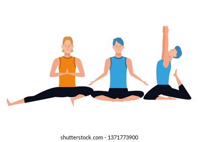 men yoga poses
