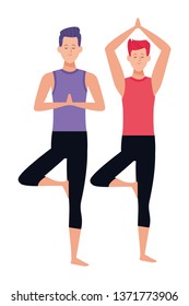 men yoga poses