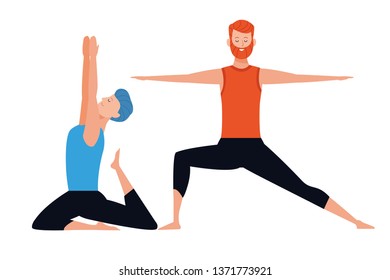 men yoga poses