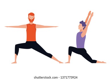 men yoga poses