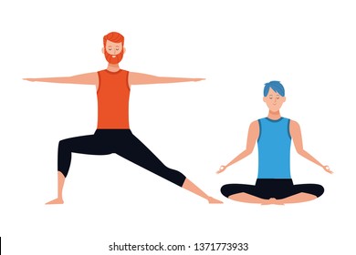 men yoga poses