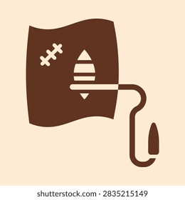 Mending modern flat glorious vector illustration colorful background.eps