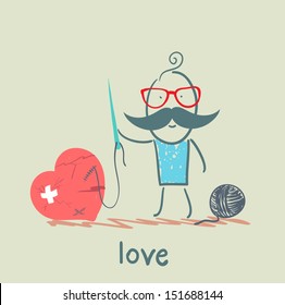 mends the heart of man