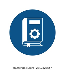 Menial Book  Vector Icon with trendy background colors that can easily edit or modify 

