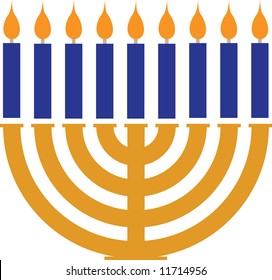 a menorah