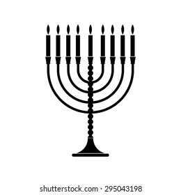 Menorah icon - Vector