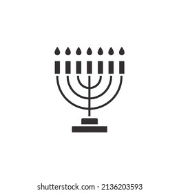 menorah  icons  symbol vector elements for infographic web