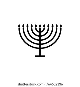 Menorah religion sign