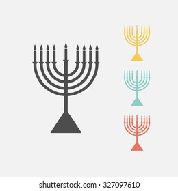 Menorah Silhouette