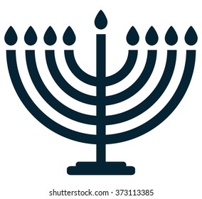 Menorah Symbol. 