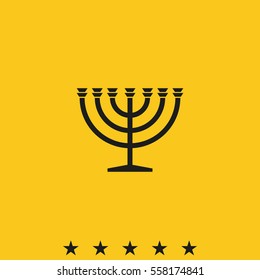 Menorah symbol.