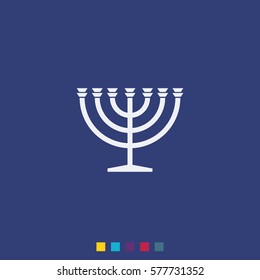 Menorah symbol.