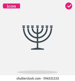 Menorah symbol.