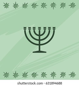 Menorah symbol.