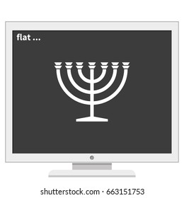 Menorah symbol.