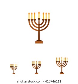 Menorah Vector Icon