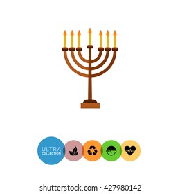 Menorah Vector Icon