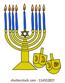 Menora,hanukkah