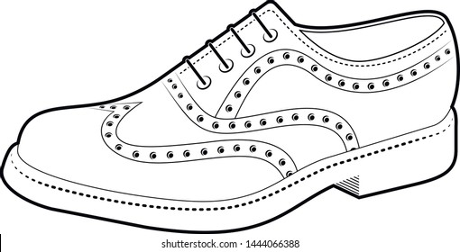 371 Oxford shoes sketch Images, Stock Photos & Vectors | Shutterstock