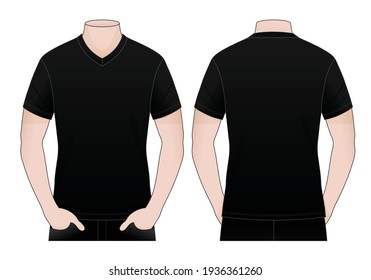 Black T Shirt Vector Art Graphics freevector