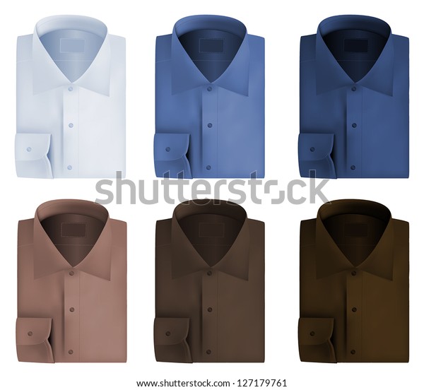 folded shirt vector