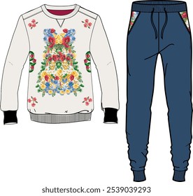 men's clothing and pattern design. floral pattern and more