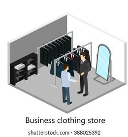 men's clothing store